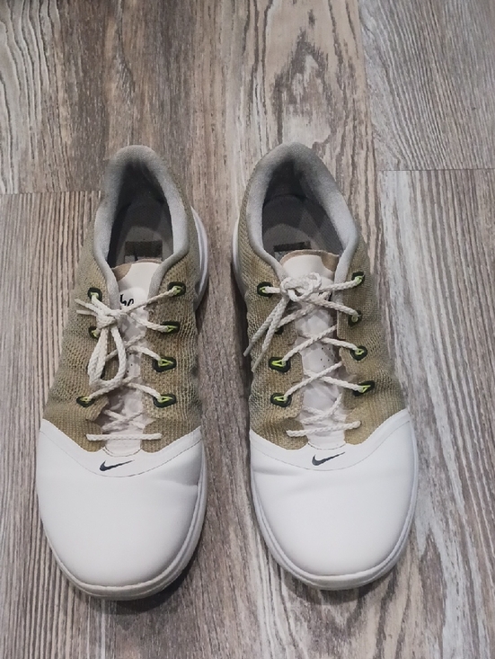 Nike Shoes - Nike Lunar Empress Lunarlon Woman Golf Shoes White/Gary Size 8